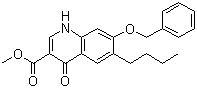 structure of CAS# 13997-19-8, 甲氧苄喹酯