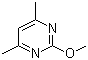 structure of CAS# 14001-61-7, 2-甲氧基-4,6-二甲基嘧啶