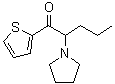 CAS # 1400742-66-6, 2-(1-Pyrrolidinyl)-1-(2-thienyl)-1-pentanone, a-PVT