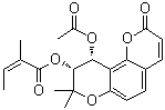 (-)-Praeruptorin A molecular structure (CAS 14017-71-1)