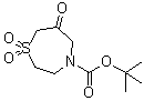 CAS # 140217-84-1, Tetrahydro-6-oxo-1,4-thiazepine-4(5H)-carboxylic acid 1,1-dimethylethyl ester 1,1-dioxide