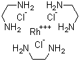 structure of CAS# 14023-02-0, 三(乙二胺)三氯化铑