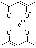 structure of CAS# 14024-17-0, 乙酰丙酮亚铁