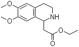 structure of CAS# 14028-68-3, 6,7-二甲氧基-1,2,3,4-四氢异喹啉-1-乙酸乙酯