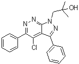 CAS # 1404506-35-9, 4-Chloro-alpha,alpha-dimethyl-3,5-diphenyl-1H-pyrazolo[3,4-c]pyridazine-1-ethanol