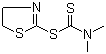 CAS # 140652-77-3, Dimethylcarbamodithioic acid 4,5-dihydro-2-thiazolyl ester