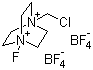 structure of CAS# 140681-55-6, 1-Chloromethyl-4-fluoro-1,4-diazoniabicyclo[2.2.2]octane bis(tetrafluoroborate)
