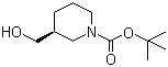 structure of CAS# 140695-85-8, (R)-1-Boc-3-(hydroxymethyl)piperidine
