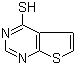 structure of CAS# 14080-55-8, Thieno[2,3-d]pyrimidine-4-thiol