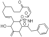 structure of CAS# 14110-64-6, Cytochalasin A