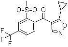 structure of CAS# 141112-29-0, 异噁唑草酮