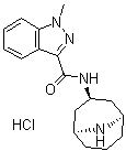structure of CAS# 141136-01-8, N-去甲基内型格拉司琼盐酸盐