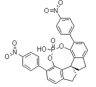 CAS # 1412439-84-9, (11aS)-10,11,12,13-Tetrahydro-5-hydroxy-3,7-bis(4-nitrophenyl)-diindeno[7,1-de:1',7'-fg][1,3,2]dioxaphosphocin-5-oxide