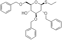 CAS # 141263-02-7, Ethyl 2,3,6-tri-O-benzyl-beta-D-thioglucopyranoside