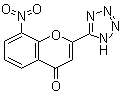 CAS # 141283-42-3, 8-Nitro-2-(1H-tetrazol-5-yl)-4H-1-benzopyran-4-one