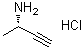 structure of CAS# 1414960-66-9, (2S)-3-丁炔-2-胺盐酸盐
