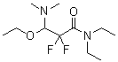CAS 登录号：141547-00-4, 3-(二甲基氨基)-3-乙氧基-N,N-二乙基-2,2-二氟丙酰胺