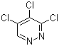 structure of CAS# 14161-11-6, 3,4,5-三氯哒嗪