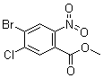 structure of CAS# 1416374-90-7, 4-溴-5-氯-2-硝基苯甲酸甲酯