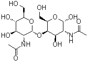 CAS # 141725-02-2, 2-(Acetylamino)-4-O-[2-(acetylamino)-2-deoxy-alpha-D-glucopyranosyl]-2-deoxy-alpha-D-galactopyranose