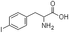 structure of CAS# 14173-41-2, DL-对碘苯丙氨酸