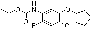 CAS # 141772-35-2, N-[4-Chloro-5-(cyclopentyloxy)-2-fluorophenyl]carbamic acid ethyl ester