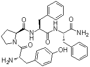 structure of CAS# 141801-26-5, 内吗啡肽 2