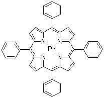CAS # 14187-13-4, 5,10,15,20-Tetraphenyl-21H,23H-porphine palladium(II), meso-Tetraphenylporphyrin-Pd(II)