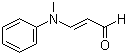 structure of CAS# 14189-82-3, 3-(N-苯基-N-甲基)氨基丙烯醛
