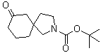 structure of CAS# 1421313-98-5, 7-Oxo-2-azaspiro[4.5]decane-2-carboxylic acid 1,1-dimethylethyl ester