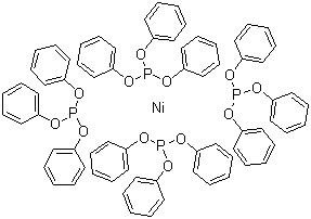 structure of CAS# 14221-00-2, Tetrakis(triphenyl phosphite)nickel(0)
