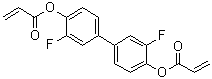 CAS 登录号：1422344-83-9, (3,3'-二氟联苯-4,4'-二基)二(2-丙烯酸酯)