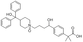 structure of CAS# 1422515-52-3, Fexofenadine N-Oxide