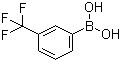 CAS # 1423-26-3, 3-(Trifluoromethyl)phenylboronic acid, 3-(Trifluoromethyl)benzeneboronic acid