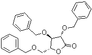 CAS # 14233-64-8, 2,3,5-Tris-O-(phenylmethyl)-D-arabinonic acid gamma-lactone