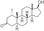 structure of CAS# 1424-00-6, 甲氢睾酮