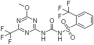 structure of CAS# 142469-14-5, Tritosulfuron