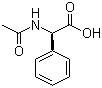 structure of CAS# 14257-84-2, (2R)-乙酰氨基-2-苯乙酸