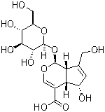 structure of CAS# 14259-55-3, 去乙酰基车叶草苷酸