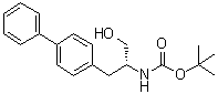 structure of CAS# 1426129-50-1, N-[(1R)-2-[1,1'-联苯]-4-基-1-(羟基甲基)乙基]氨基甲酸叔丁酯