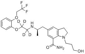 structure of CAS# 1426173-86-5, Silodosin-d4