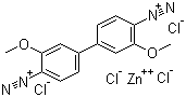 structure of CAS# 14263-94-6, 固蓝 B