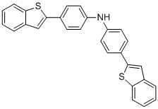 CAS # 1426435-71-3, 4-(1-benzothiophen-2-yl)-N-[4-(1-benzothiophen-2-yl)phenyl]aniline