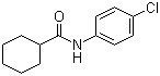 structure of CAS# 142810-49-9, N-(4-氯苯基)环己基甲酰胺