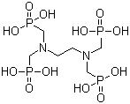 structure of CAS# 1429-50-1, Ethylenebis(nitrilodimethylene)tetraphosphonic acid