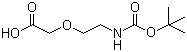 CAS # 142929-49-5, Boc-5-Amino-3-oxapentanoic acid, 5-[[(tert-Butoxy)carbonyl]amino]-3-oxapentanoic acid
