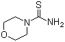 structure of CAS# 14294-10-1, 4-Morpholinecarbothioamide