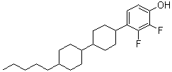CAS # 1429757-78-7, 2,3-Difluoro-4-(4'-pentyl[1,1'-bicyclohexyl]-4-yl)phenol