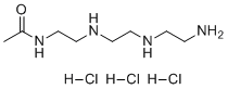 structure of CAS# 1429850-43-0, N1-乙酰基三乙烯四胺三盐酸盐