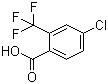 structure of CAS# 142994-09-0, 4-氯-2-(三氟甲基)苯甲酸
